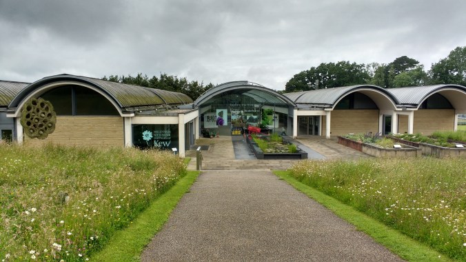 The Millennium Seed Bank building, created to look like the Sea Bean, one of my favourite plants, and like the seeds they keep underground, capable of lasting years without germinating.